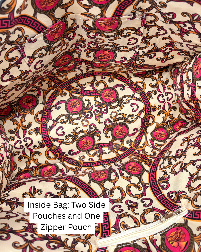 "I Can't Do Boring" Double Sided Canvas Tote Bag