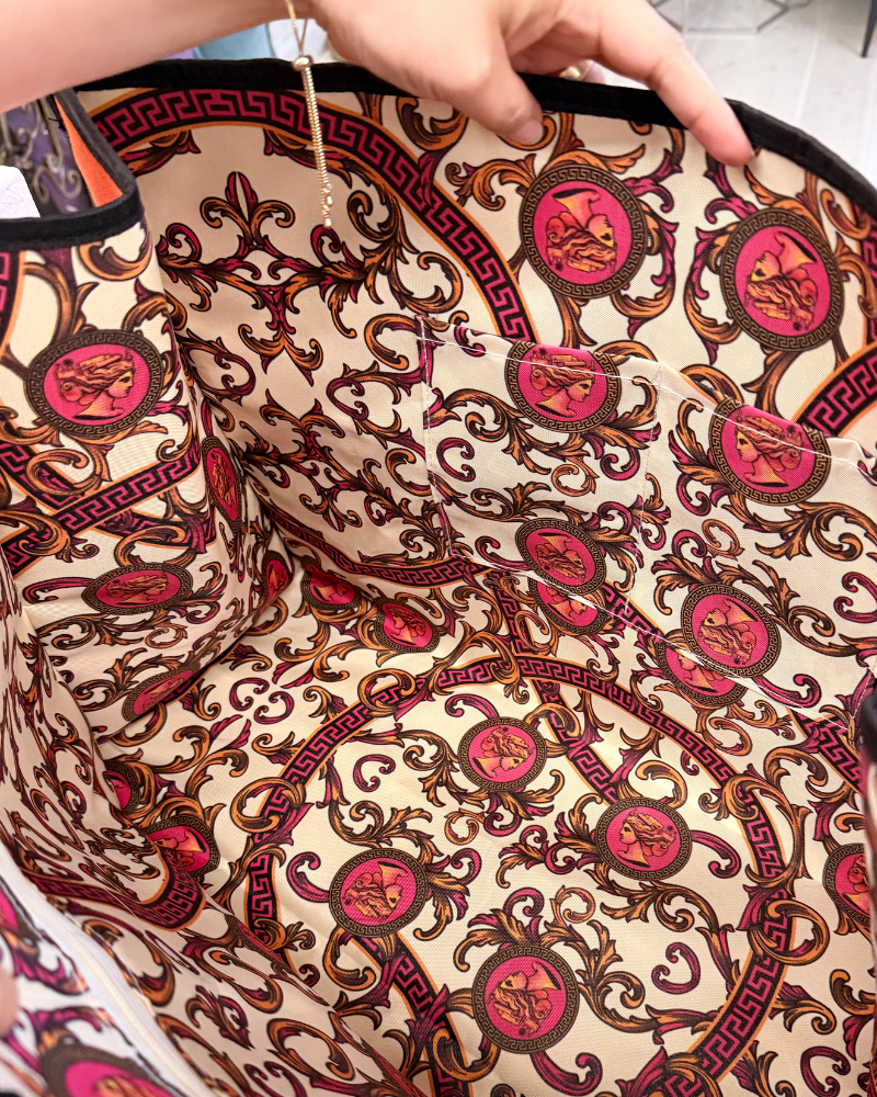 "I Can't Do Boring" Double Sided Canvas Tote Bag